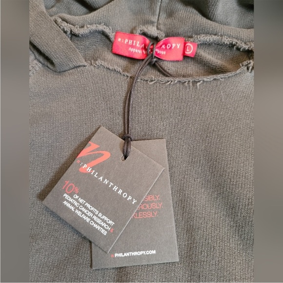 NWT n:PHILANTHROPY Penny Splatter Hoodie$158 Size Small - Picture 5 of 8